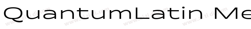 QuantumLatin Medium字体转换